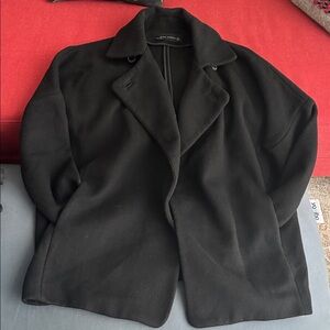 Zara Elegant Black Women's Coat